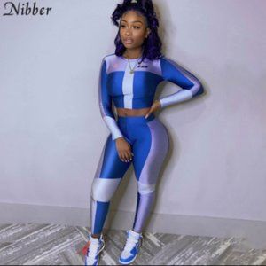 Blue Nibber 2 piece set